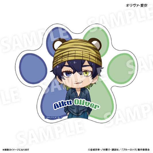ブルーロック_耳ニットシリーズ 第2弾 ステッカー オリヴァ・愛空