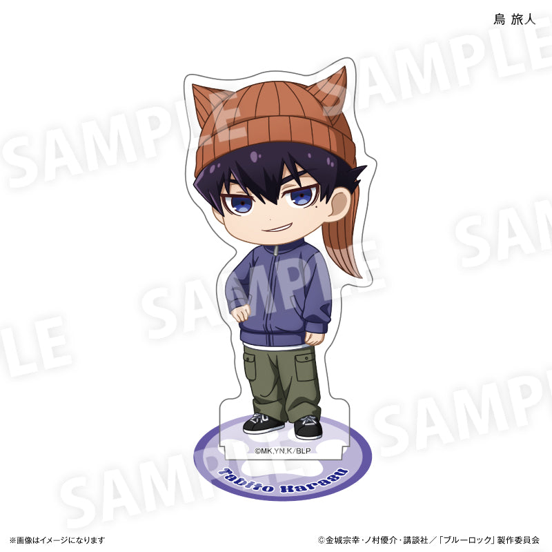 ブルーロック_耳ニットシリーズ 第2弾 ミニアクリルスタンド 烏 旅人
