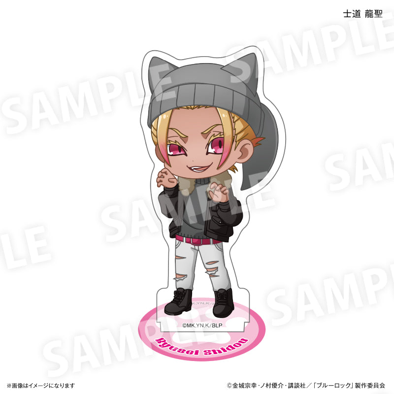 ブルーロック_耳ニットシリーズ 第2弾 ミニアクリルスタンド 士道 龍聖