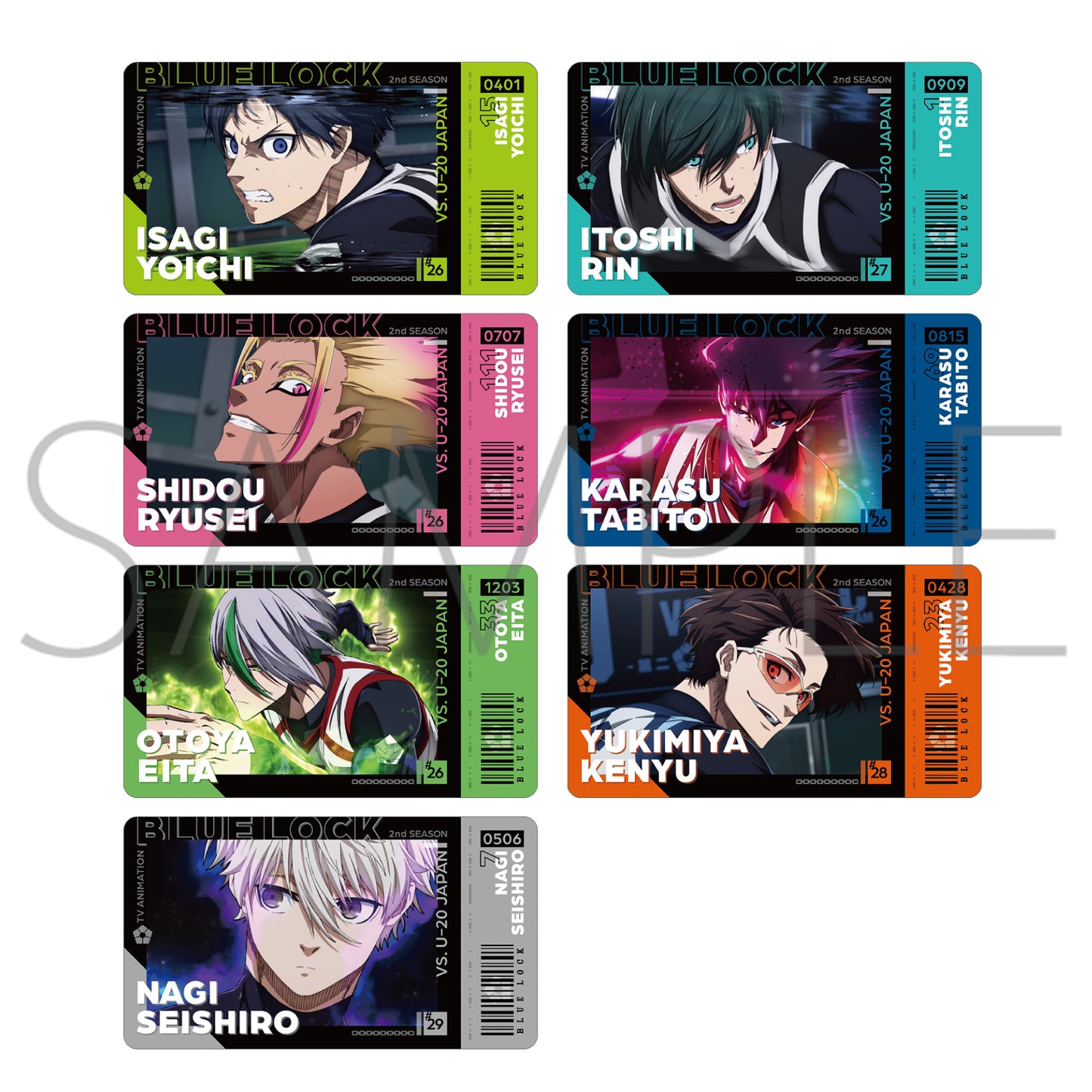 ブルーロック2期_チケコレ　【BOX／10パック入り】