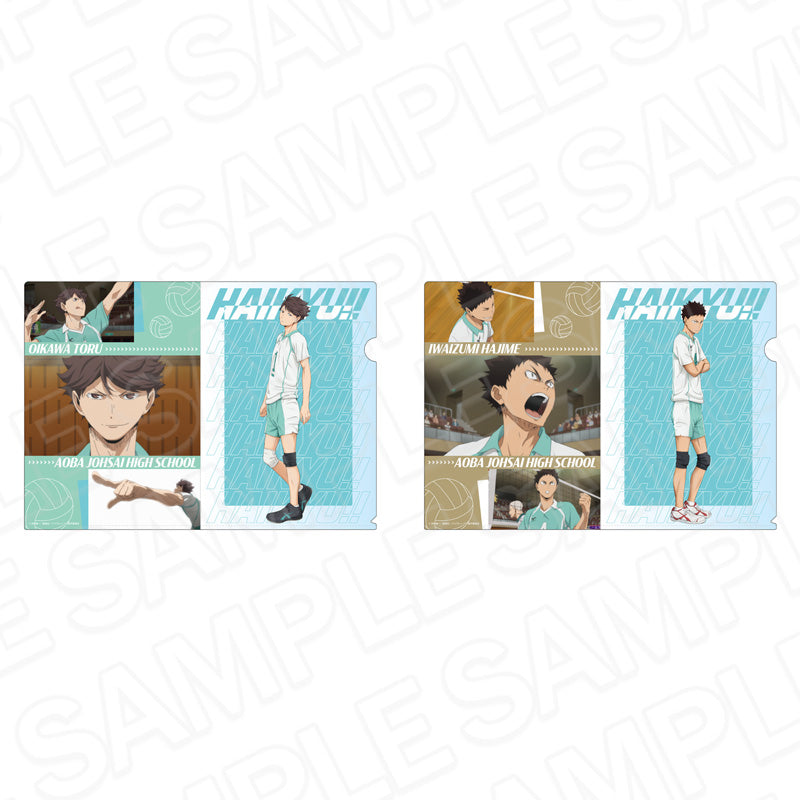 ハイキュー!!_クリアファイルセット 青葉城西高校