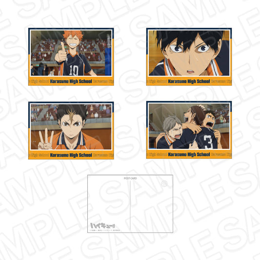ハイキュー!!_ポストカードセット 烏野高校 C