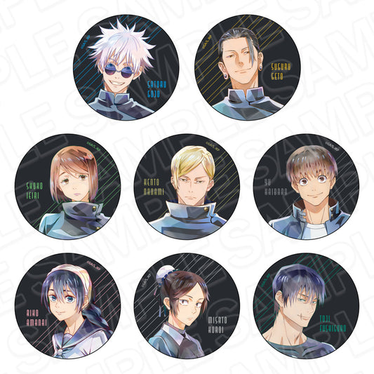 呪術廻戦 懐玉・玉折_カンバッジ(ブラインド) PALE TONE series　【OPP／8個入り】【コンプリート仕様】