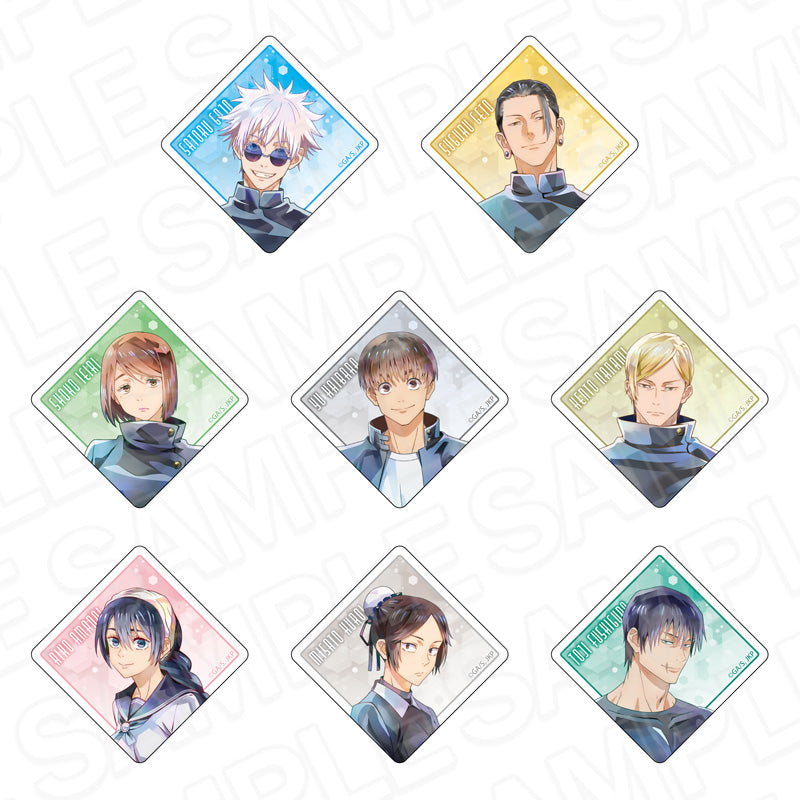 呪術廻戦 懐玉・玉折_アクリルマグネット(ブラインド) PALE TONE series　【OPP／8個入り】【コンプリート仕様】