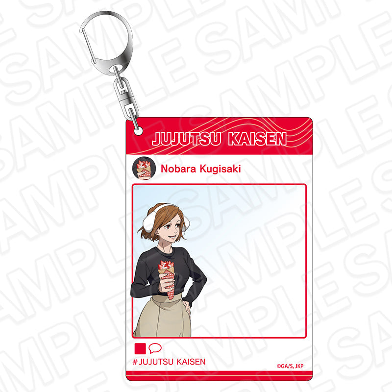 呪術廻戦_インスタントフォト風キーホルダー 釘崎野薔薇 遊園地 ver.
