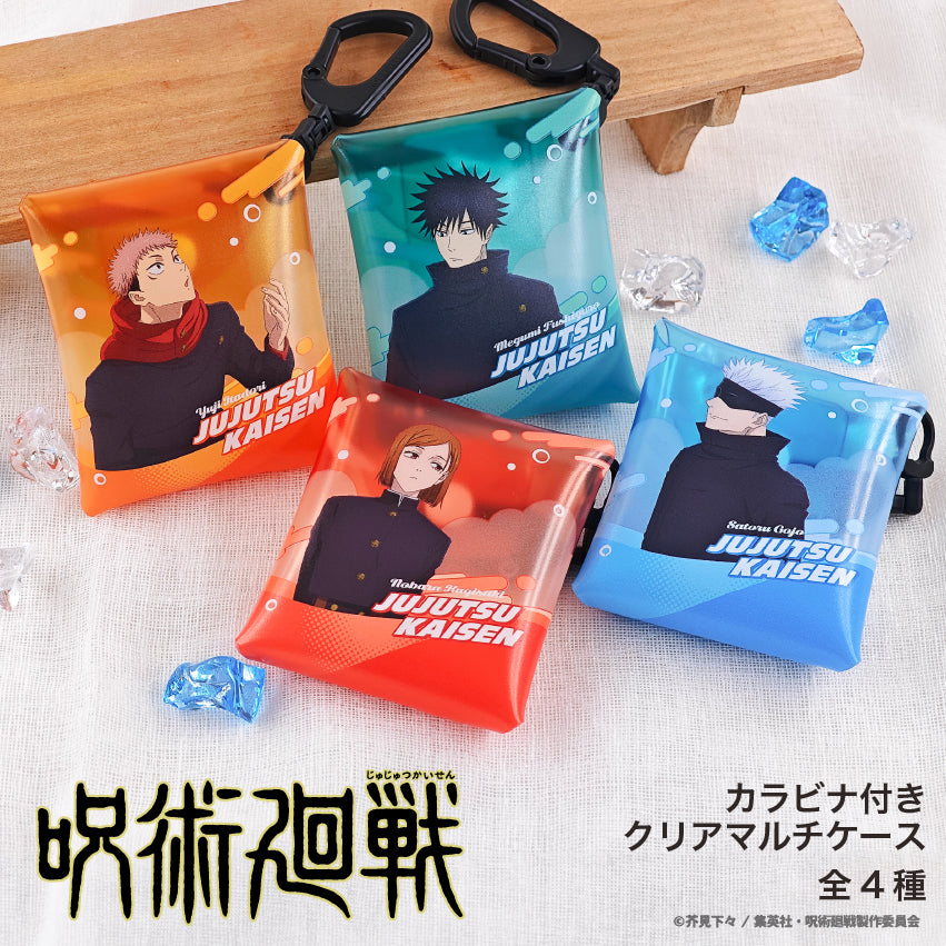 呪術廻戦_カラビナ付きクリアマルチケース（渋谷事変）01.虎杖 悠仁