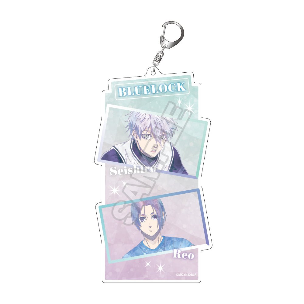 ブルーロック_Jewel Flash アクリルキーホルダーBIG 凪 誠士郎&御影 玲王