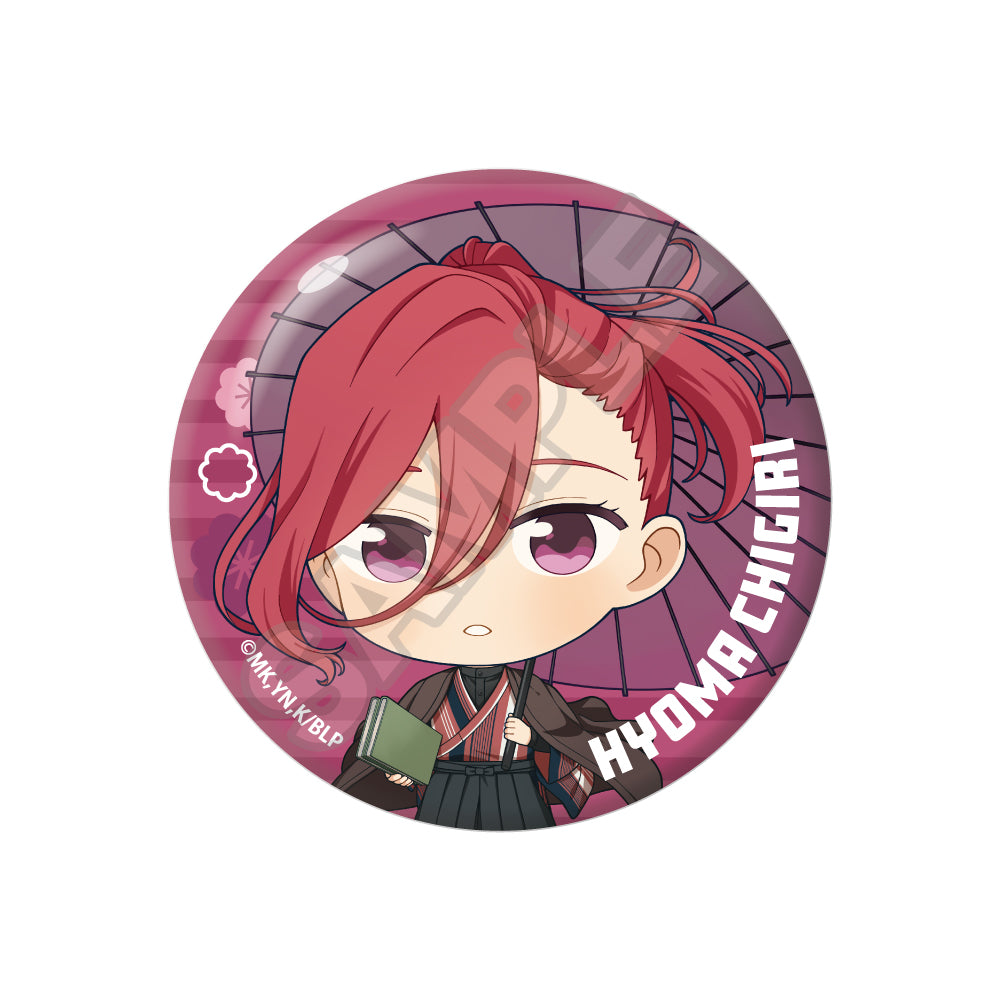 ブルーロック_ぷゆこれっ レトロモダン 缶バッジ 千切 豹馬