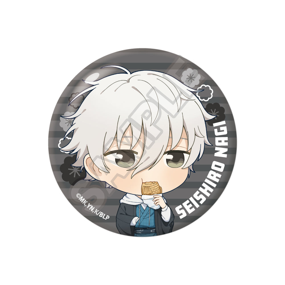 ブルーロック_ぷゆこれっ レトロモダン 缶バッジ 凪 誠士郎