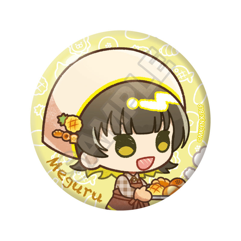 ブルーロック_クレヨンタッチ パン屋さん 缶バッジ 蜂楽 廻