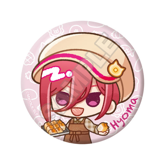 ブルーロック_クレヨンタッチ パン屋さん 缶バッジ 千切 豹馬