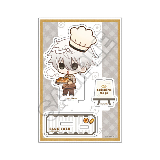 ブルーロック_クレヨンタッチ パン屋さん アクリルスタンドJr. 凪 誠士郎
