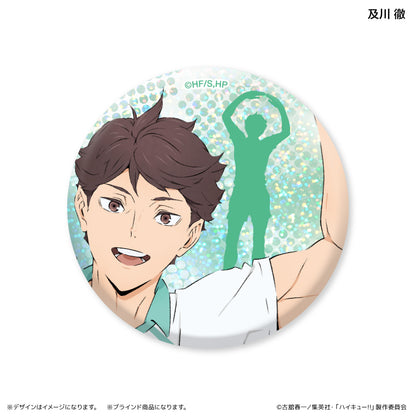 ハイキュー!!_トレーディングキラキラ缶バッジ【コンプリートBOX／8個入り】