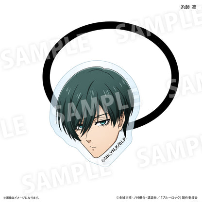 ブルーロック_Wake Up & Get Ready キャラ面ヘアゴム 糸師 凛