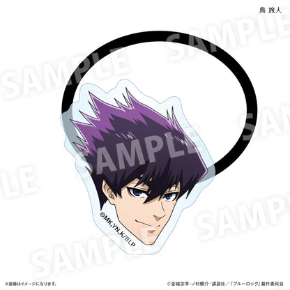 ブルーロック_Wake Up & Get Ready キャラ面ヘアゴム 烏 旅人