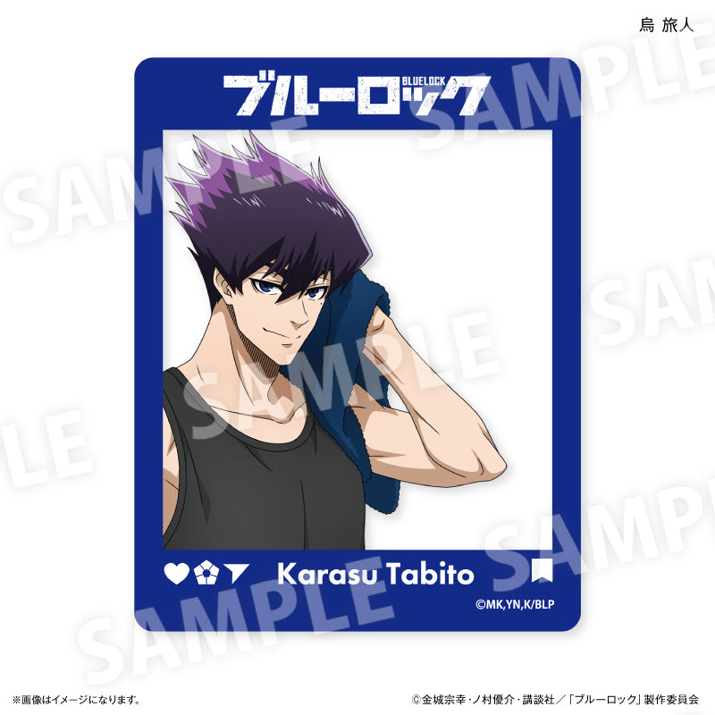 ブルーロック_Wake Up & Get Ready トレーディングSNS風アクリルカード 【全6種】（コンプリートBOX／6個入り）