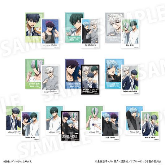 ブルーロック_Wake Up & Get Ready トレーディングスナップ風カード 【全10種】（コンプリートBOX／10個入り）