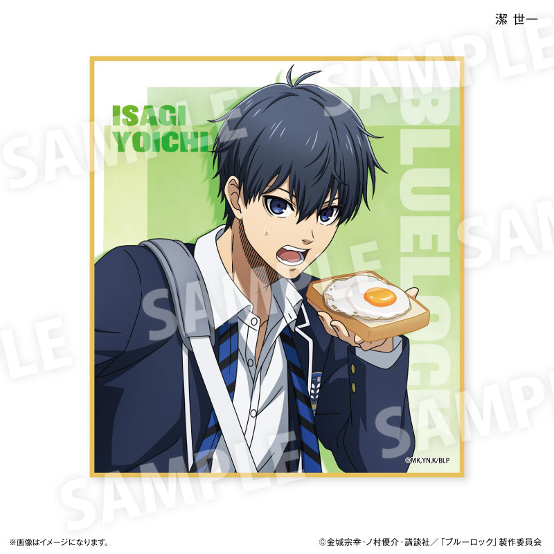 ブルーロック_Wake Up & Get Ready トレーディングミニ色紙 【全6種】（コンプリートBOX／6個入り）