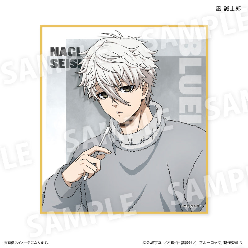 ブルーロック_Wake Up & Get Ready トレーディングミニ色紙 【全6種】（コンプリートBOX／6個入り）