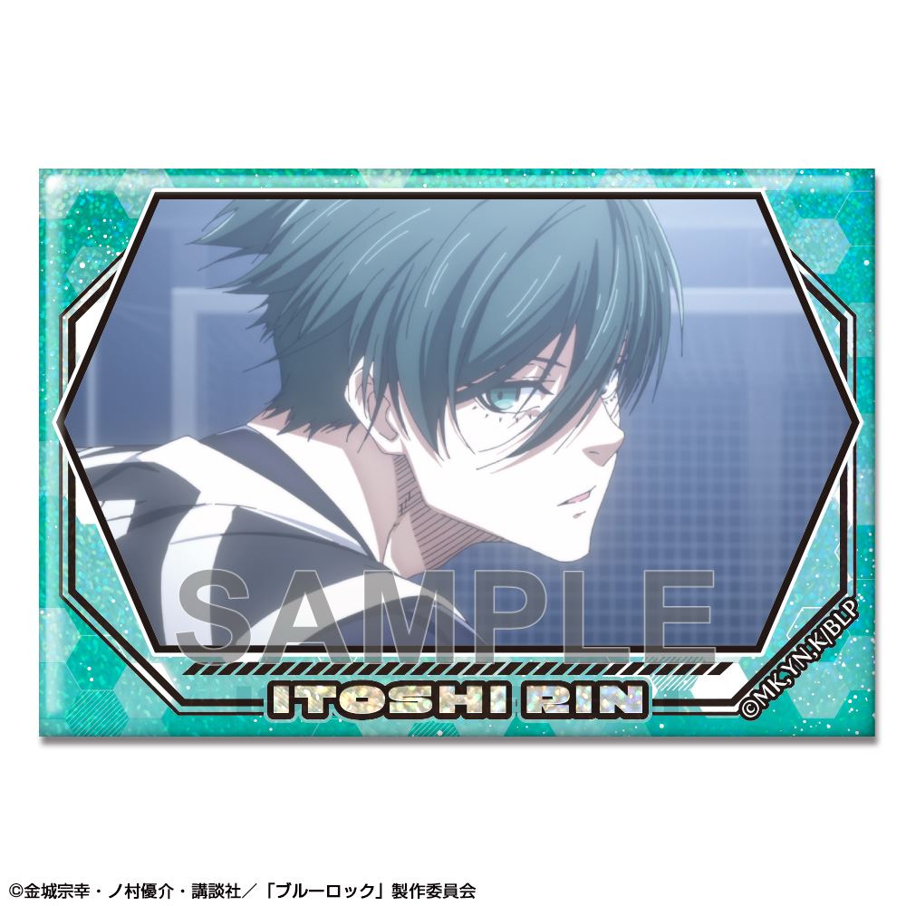 ブルーロック_ホログラム缶バッジ Ver.2 デザイン05(糸師 凛/B)