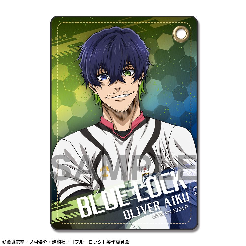 ブルーロック_レザーパスケース Ver.2 デザイン10(オリヴァ・愛空)