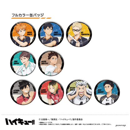 ハイキュー!!_缶バッジコレクション-肩ならし〜準備体操〜-　【BOX／10個入り】