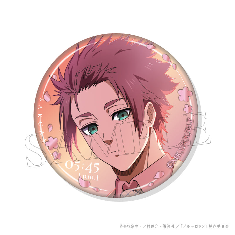 ブルーロック_SAKURA トレーディング箔押し缶バッジ【BOX／7パック入り】