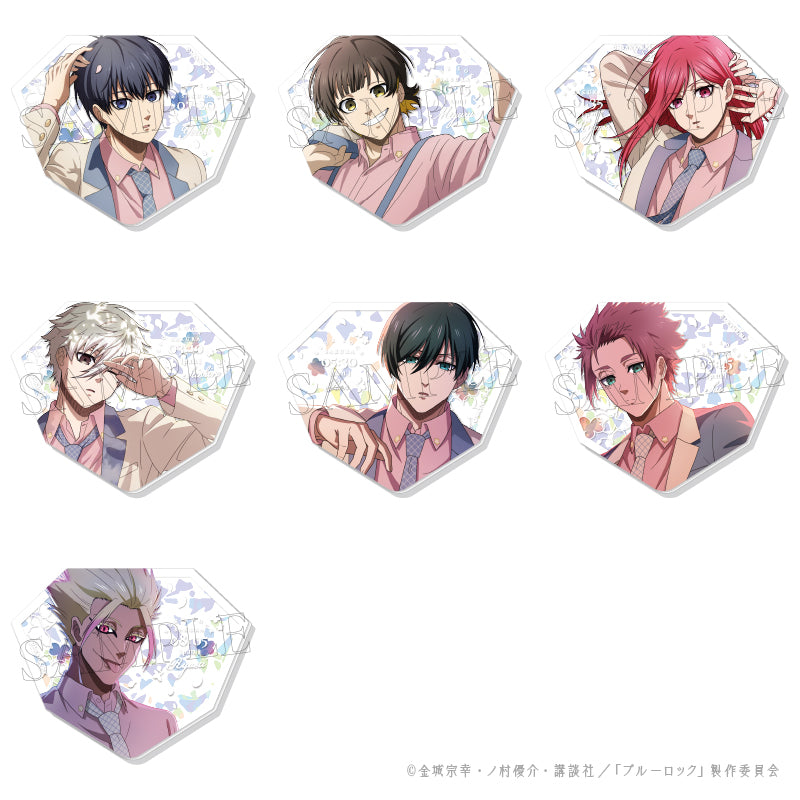 ブルーロック_SAKURA ぴくりあプレート hologram 5.糸師 凛