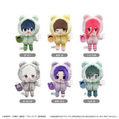 ブルーロック_ぷちふわぬいぐるみ くるみパジャマver.　糸師 凛