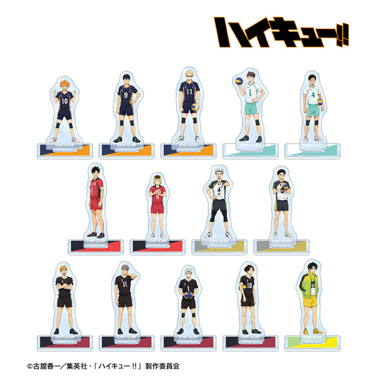 ハイキュー!!_トレーディングミニアクリルスタンド(単位/コンプリートBOX/14パック入り)