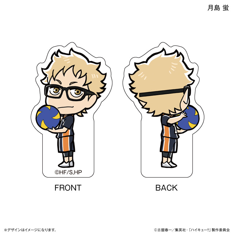 ハイキュー!!_両面アクリルクリップ　月島 蛍