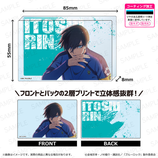 ブルーロック_アクリルブロック 糸師凛