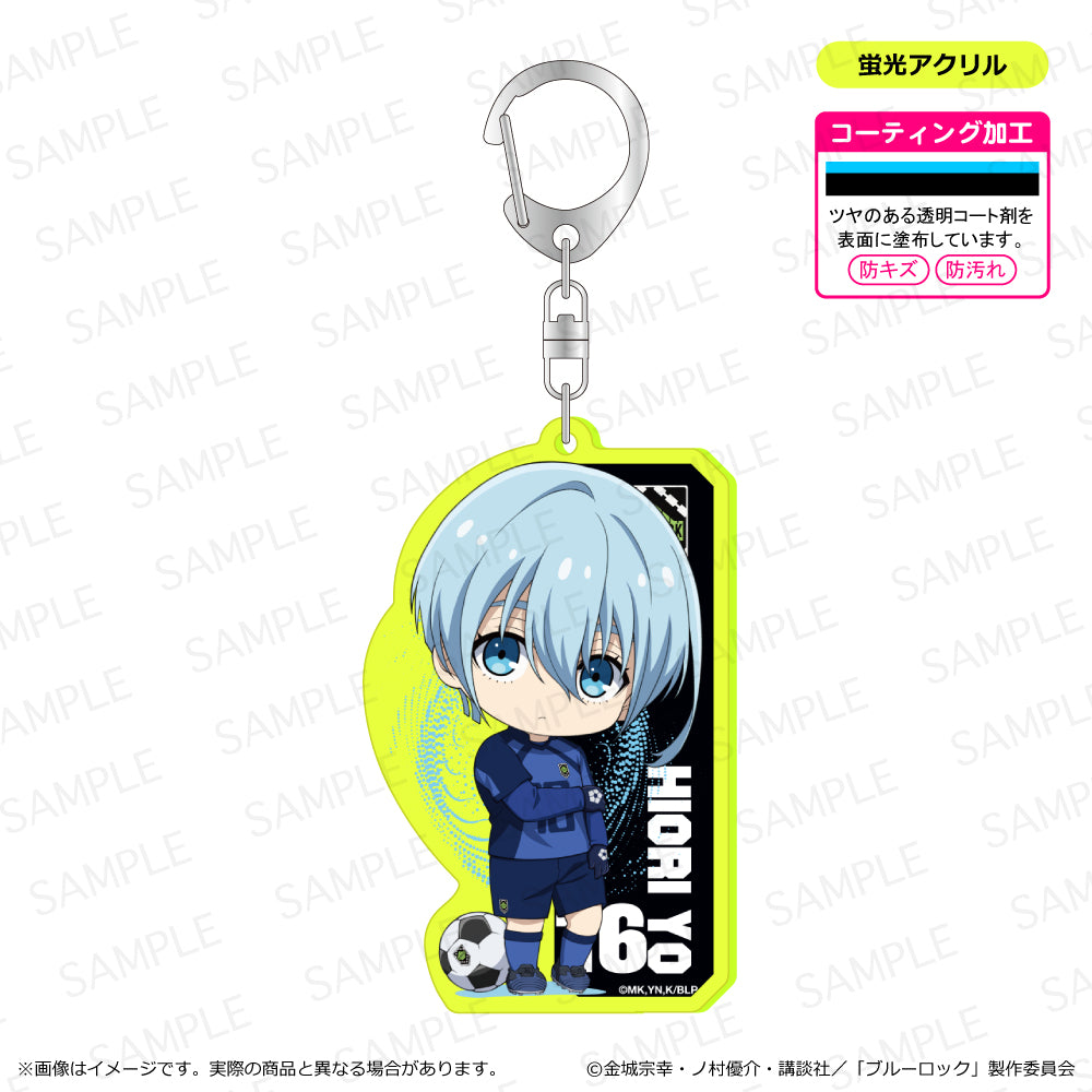 ブルーロック_蛍光キーホルダー 氷織羊