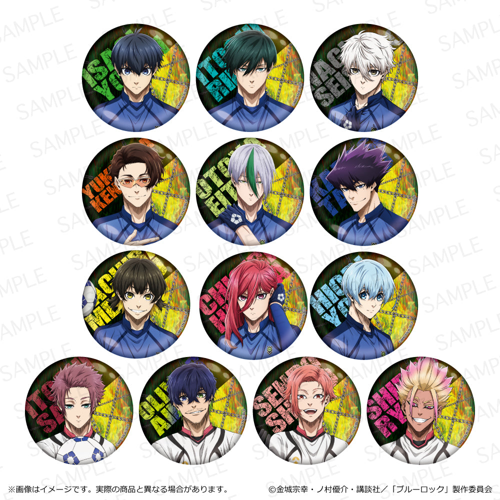 ブルーロック_ホログラム缶バッジ【コンプリートBOX／13パック入り】