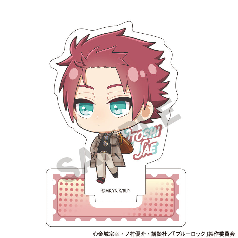 ブルーロック_アクリルスタンド　糸師冴　ミニキャラ旅行