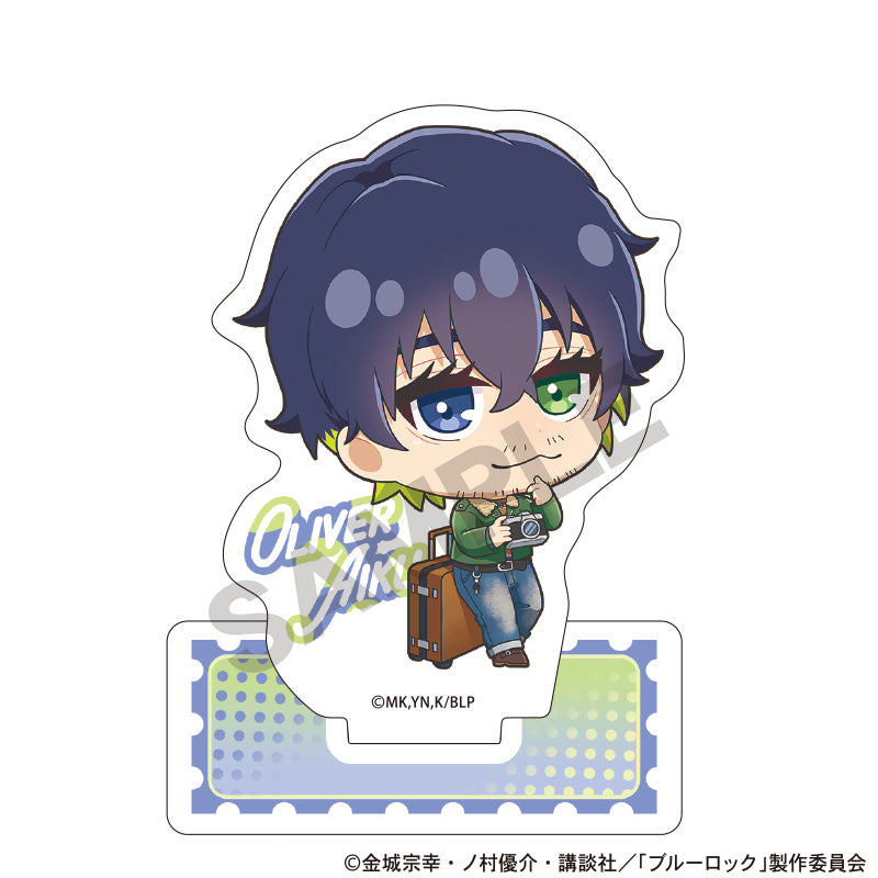 ブルーロック_アクリルスタンド　オリヴァ・愛空　ミニキャラ旅行
