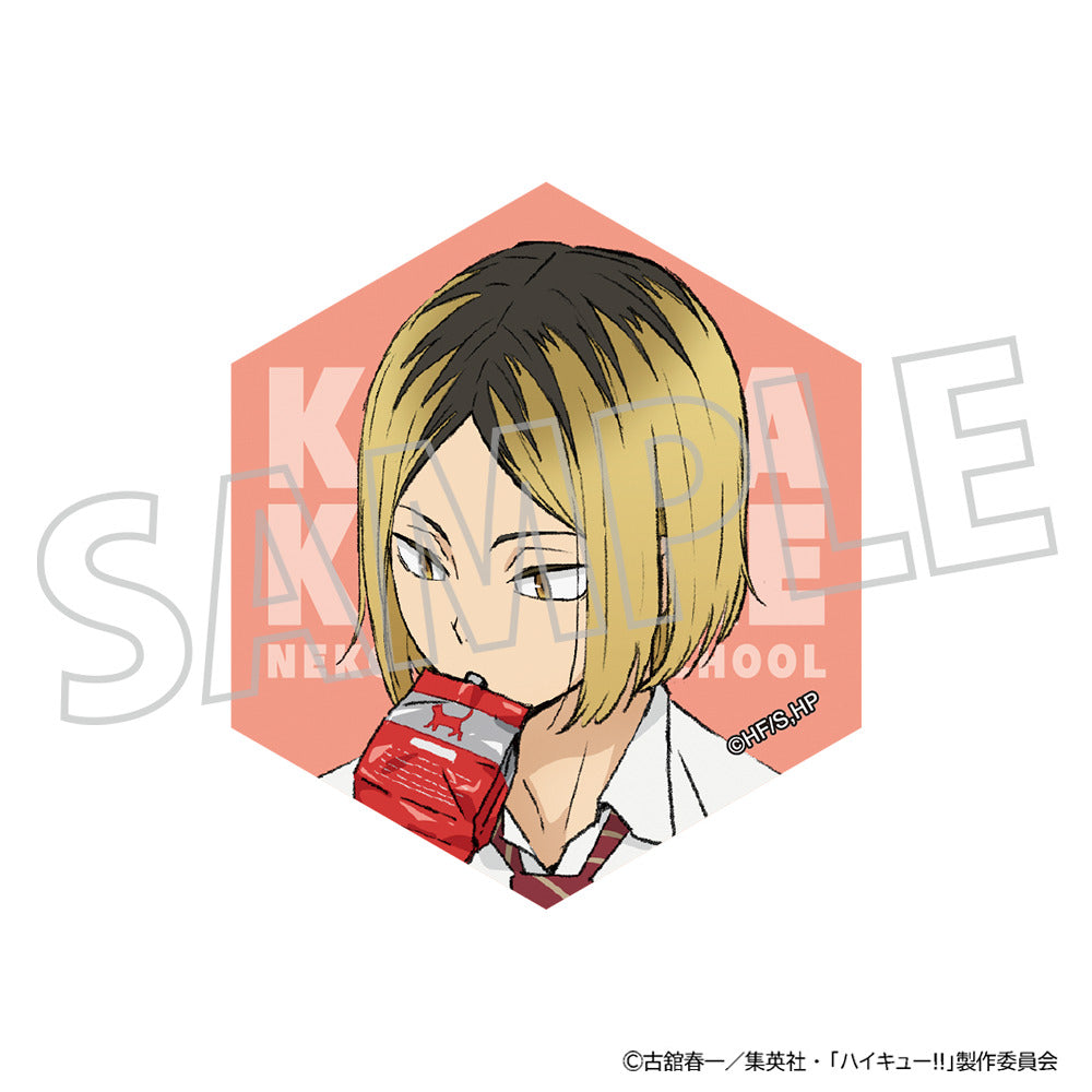 ハイキュー!!_六角形アクリルマグネット／孤爪研磨