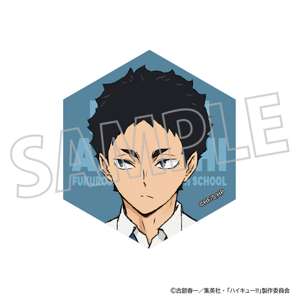 ハイキュー!!_六角形アクリルマグネット／赤葦京治
