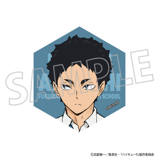 ハイキュー!!_六角形アクリルマグネット／赤葦京治