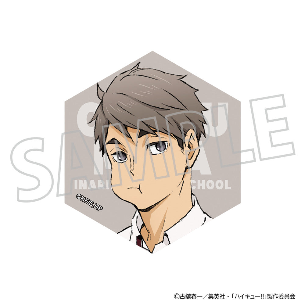 ハイキュー!!_六角形アクリルマグネット／宮 治