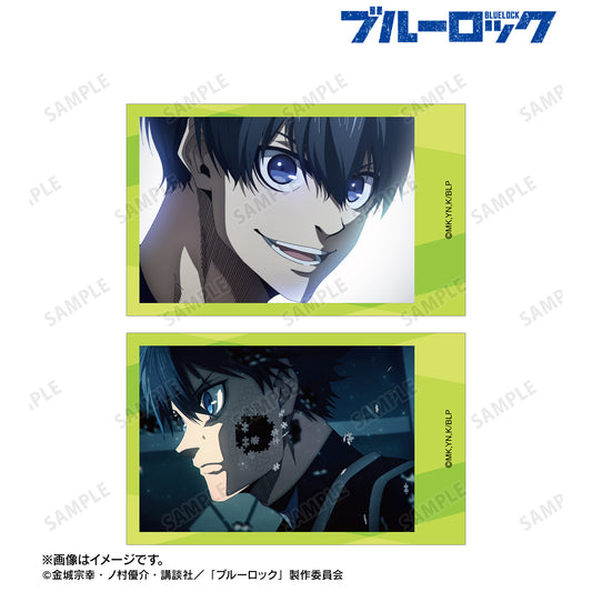 ブルーロック_潔 世一 場面写インスタントカメラ風イラストカード2枚セット