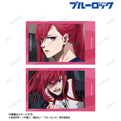 ブルーロック_千切 豹馬 場面写インスタントカメラ風イラストカード2枚セット
