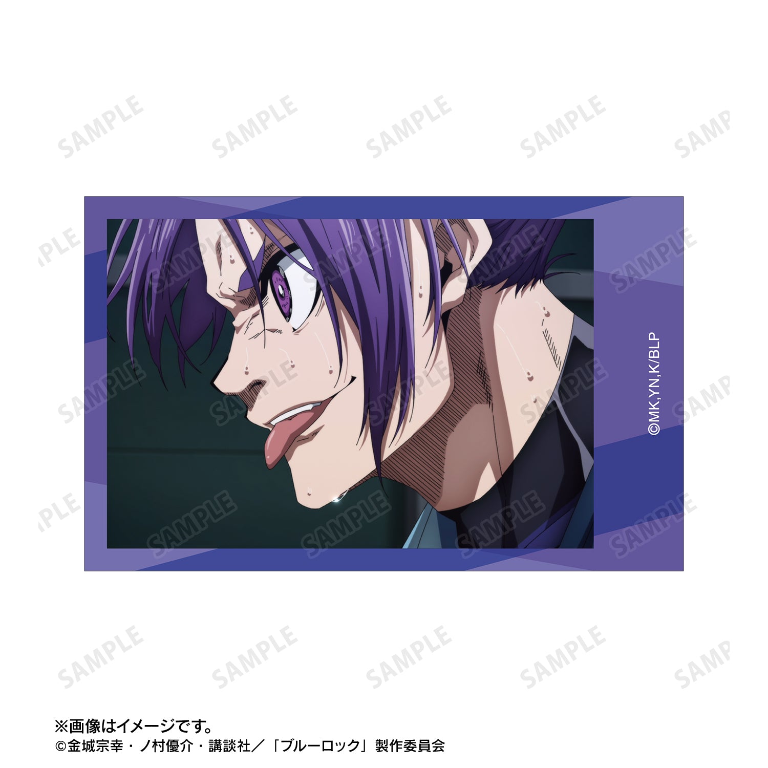 ブルーロック_御影 玲王 場面写インスタントカメラ風イラストカード2枚セット