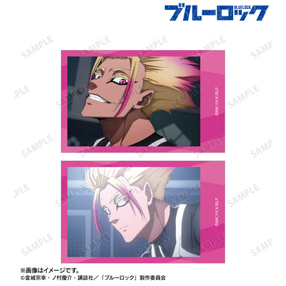 ブルーロック_士道 龍聖 場面写インスタントカメラ風イラストカード2枚セット