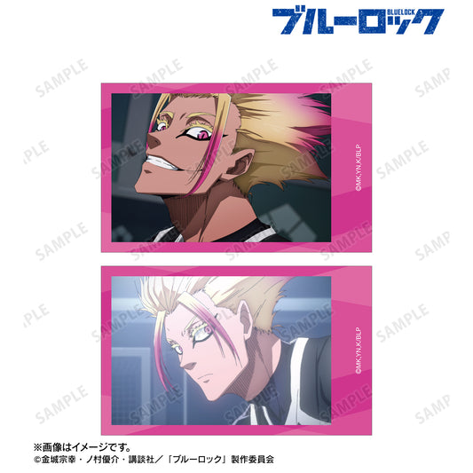 ブルーロック_士道 龍聖 場面写インスタントカメラ風イラストカード2枚セット