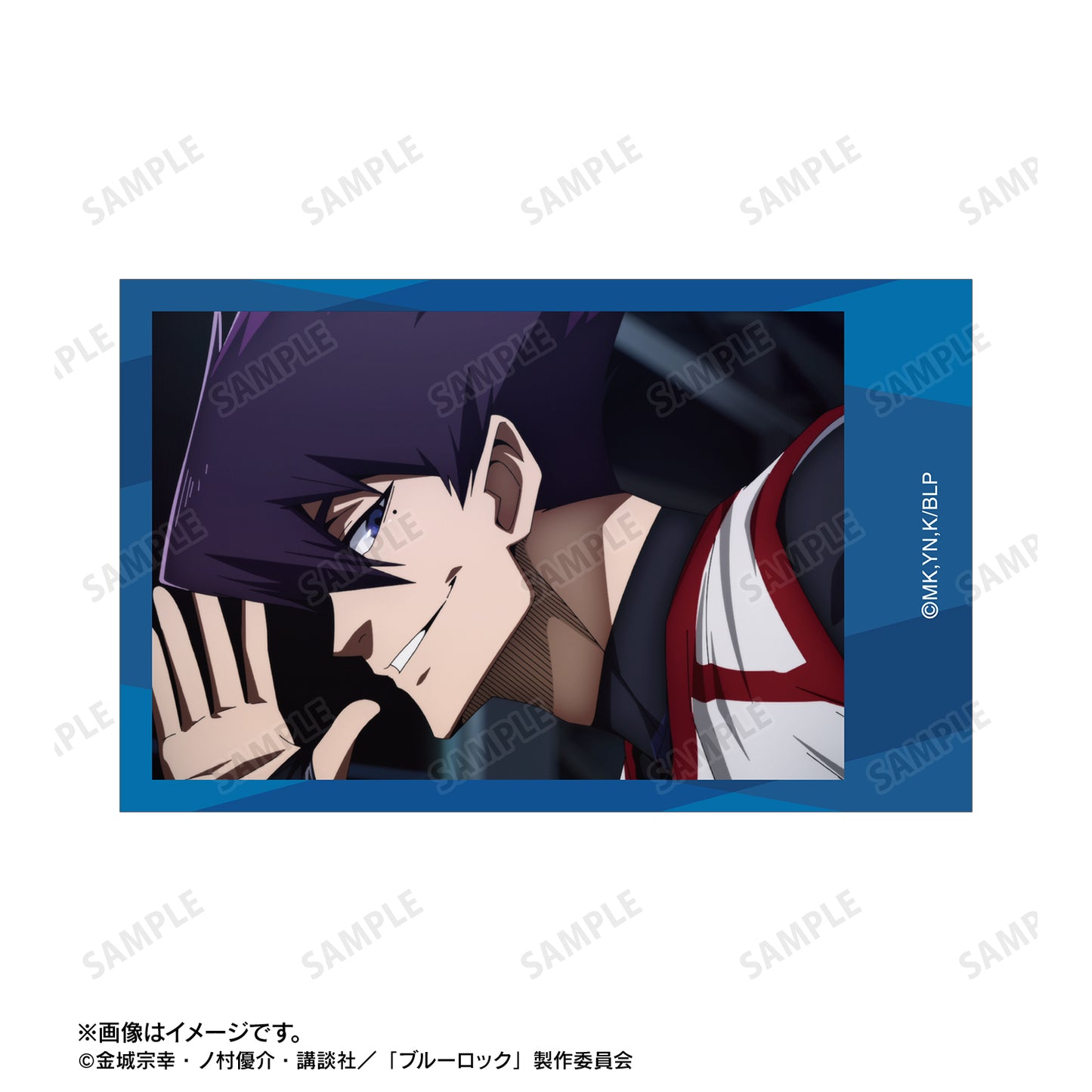 ブルーロック_烏 旅人 場面写インスタントカメラ風イラストカード2枚セット