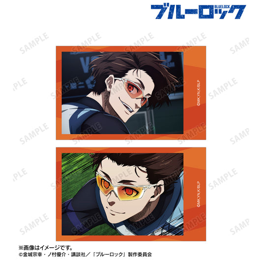 ブルーロック_雪宮 剣優 場面写インスタントカメラ風イラストカード2枚セット