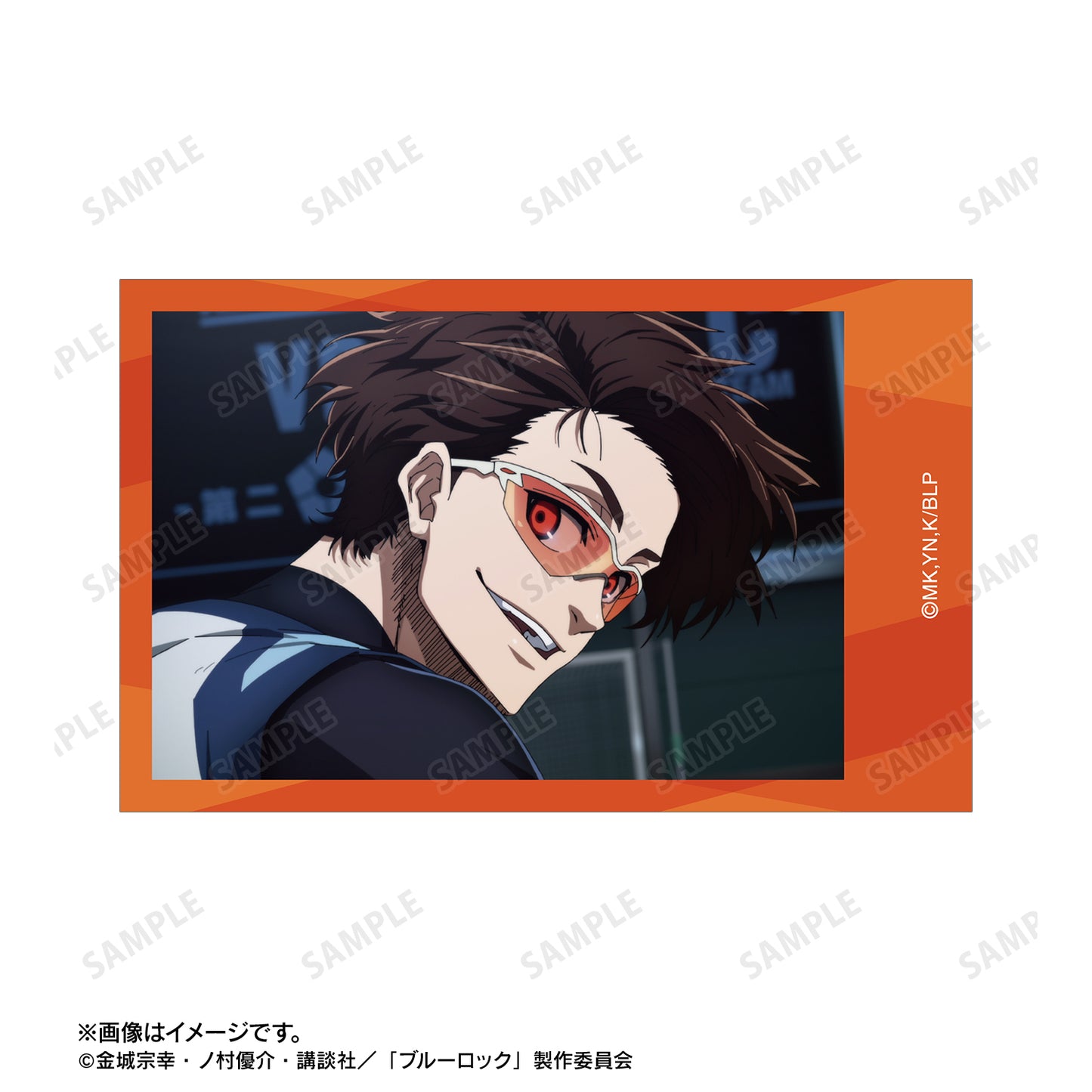 ブルーロック_雪宮 剣優 場面写インスタントカメラ風イラストカード2枚セット