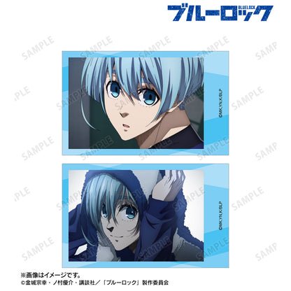 ブルーロック_氷織 羊 場面写インスタントカメラ風イラストカード2枚セット