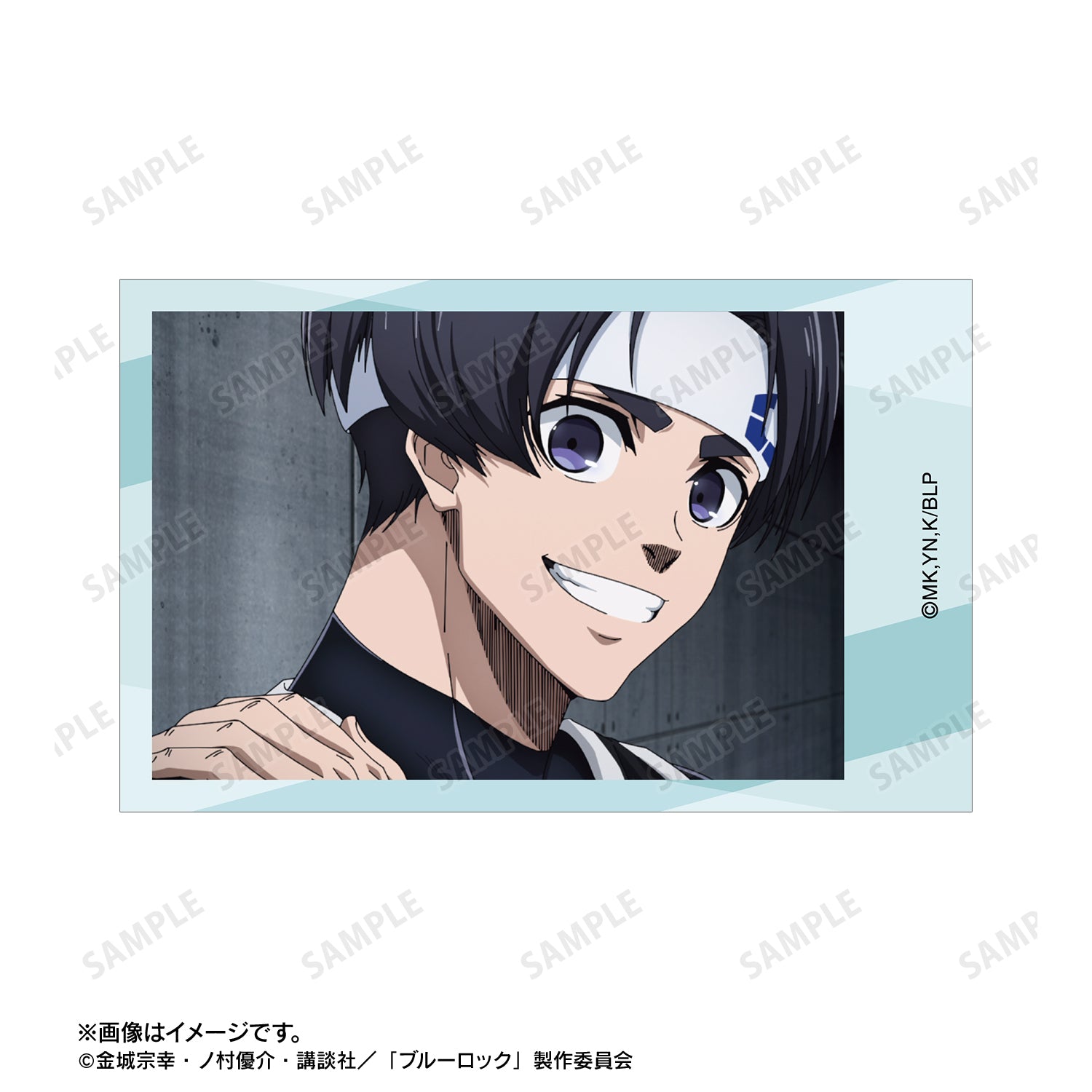 ブルーロック_七星 虹郎 場面写インスタントカメラ風イラストカード2枚セット